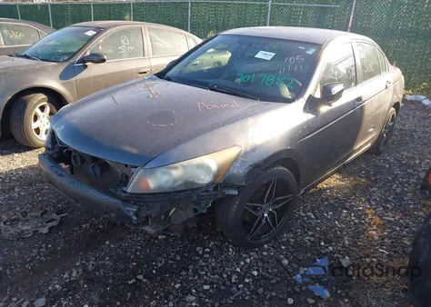 2010 Honda Accord 2.4 Lx z USA, uszkodzony, nr VIN 1HGCP2E37AA082006